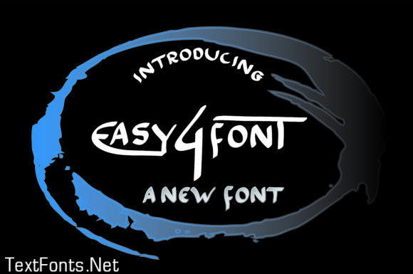 Easy 4 Font Font