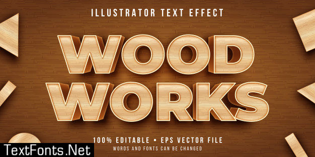 illustrator wood text graphic styles free download
