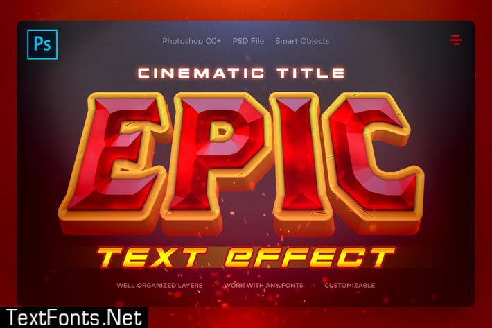 EPIC - Cinematic Text Effects  SB87ZA2