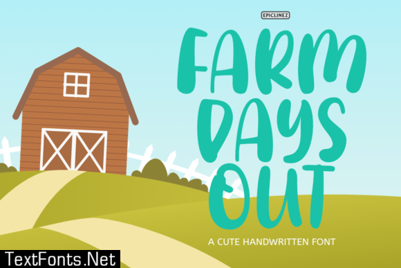 Farm Days out Font