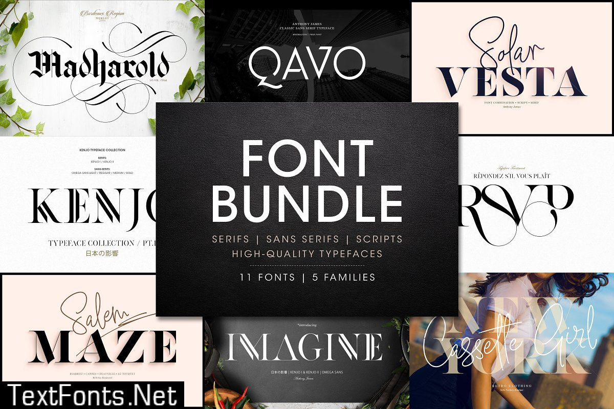 Download Font Bundle 3237660