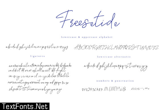 Freezetide Font