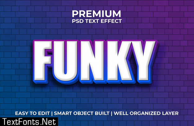 Funky text effect