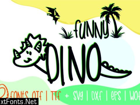 Funny Dino Font