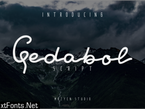 Gedabol Font