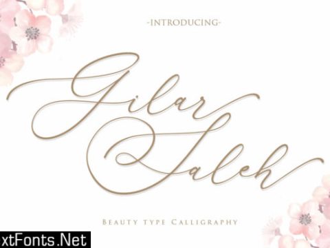 Gilar Saleh Font