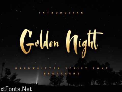 Golden Night Font