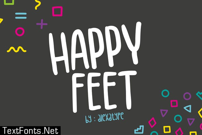 Happy Feet - Children Font