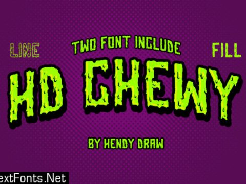 Hd Chewy Font