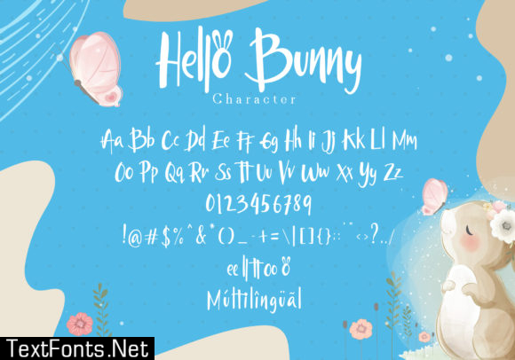 Hello Bunny Font