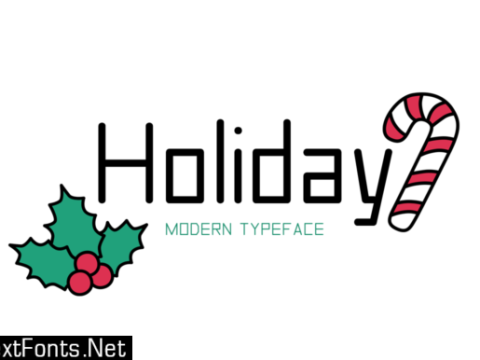 Holiday Font