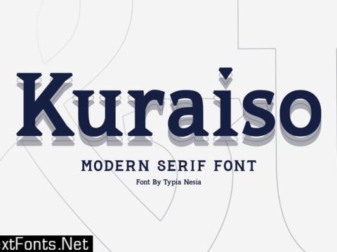 Kuraiso Serif Font