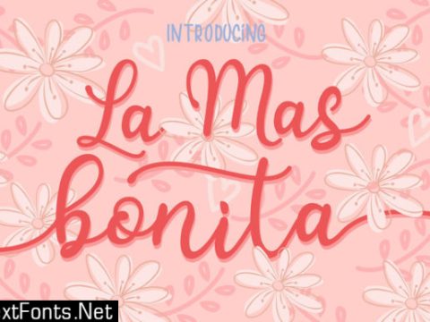 La Mas Bonita Font