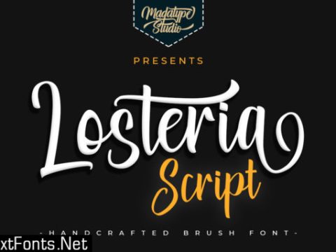 Losteria Script Font