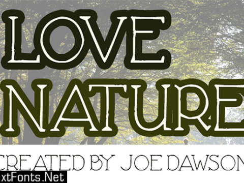 Love Nature Font