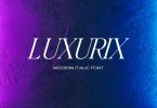 Luxurix Font