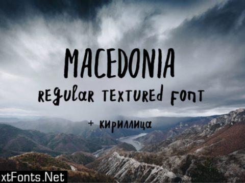 Macedonia Font