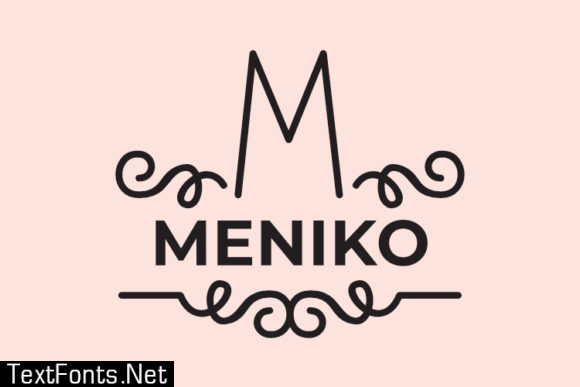 Meniko Font