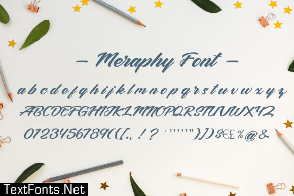 Meraphy Font