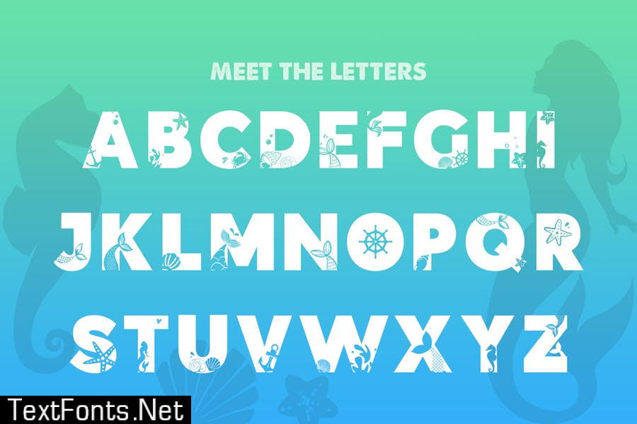 Mermaid Font Duo