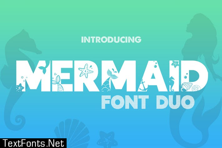 Mermaid Font Duo