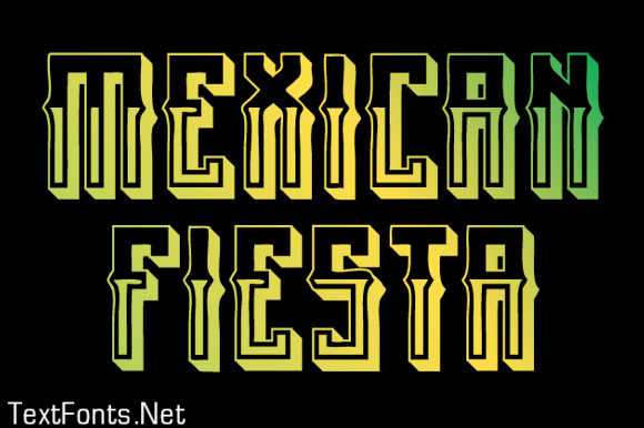 Mexican Fiesta Font