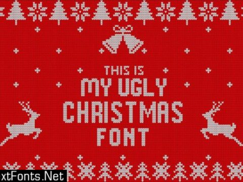 My Ugly Christmas Font