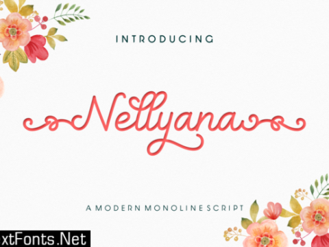 Nellyana Script Font