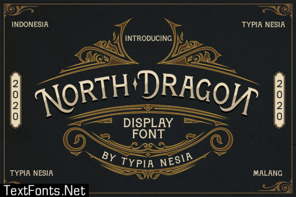 North Dragon Font