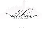 Oklahoma Calligraphy Font 2968054