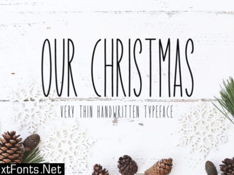 Our Christmas Font