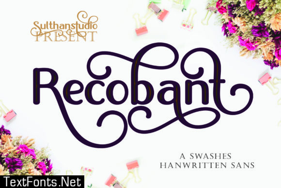 Recobant Font