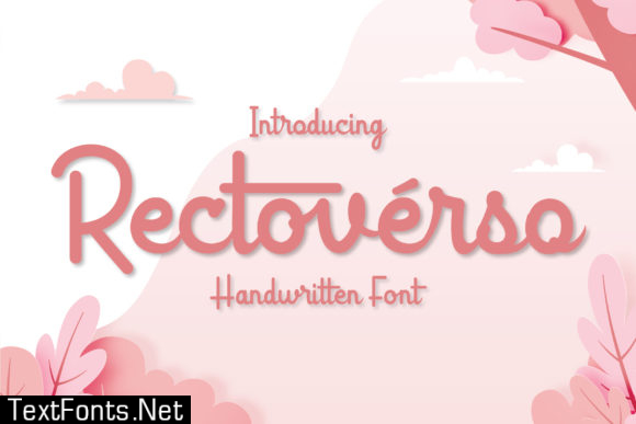 Rectoverso Script Font