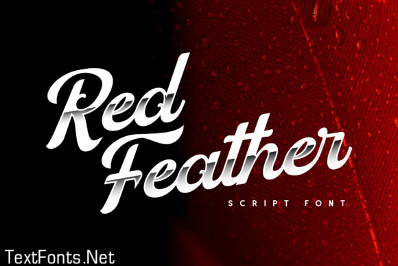 Red Father Font