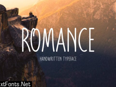 Romance Font