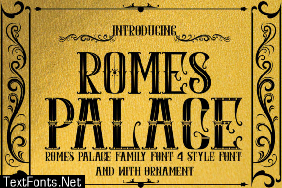 Romes Palace Font