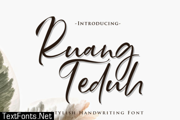 Ruang Teduh Font