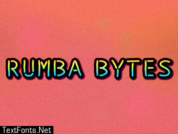 Rumba Bytes Font