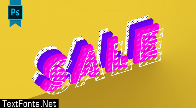 Sale text effect