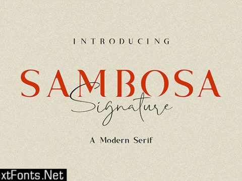 Sambosa Font