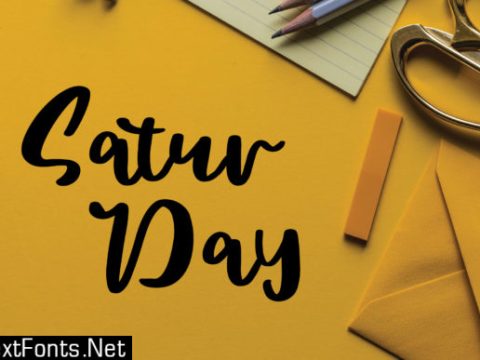 Saturday Font