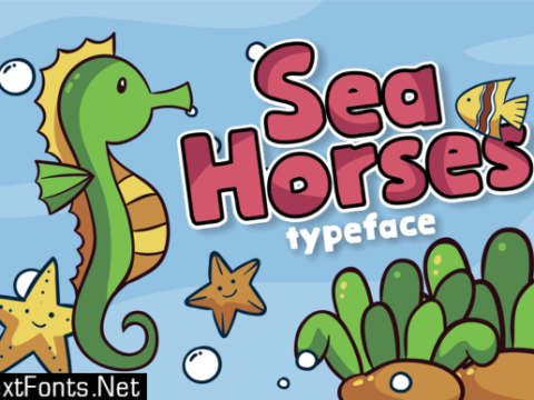 Sea Horses Font