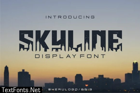 Skyline Font