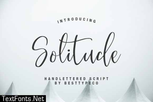 Solitude Font