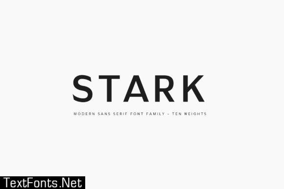 stark industries logo font