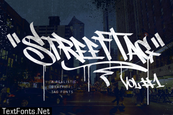 Street Tag Vol 1 Font