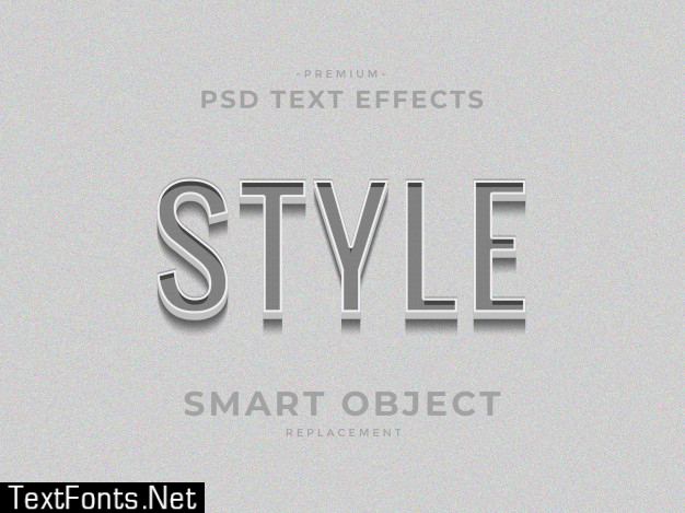 Style 3d photoshop layer style text effects