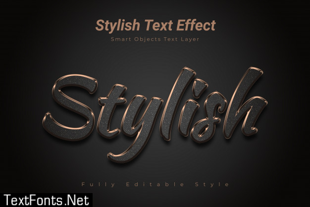 Stylish text effect