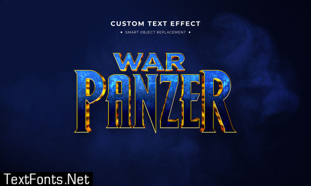 Superhero 3d text style effect