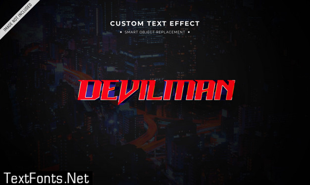 Superhero  movie 3d text style effect